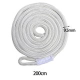 Maxbell Strong boat fender line White 6ft 3/8inch Polyester for G2 G3 G4 G5