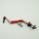 Maxbell Boat Engine Start Stop Kill Safety Lanyard Universal with 4 Keys Accessories