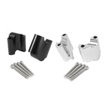 Maxbell 2Pcs Handlebar Riser Clamp for Harley XL 1200x Forty-Eight 2010-17 Black