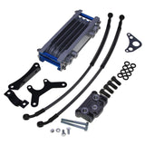Maxbell Oil Cooler Set Replacement Aluminium High Performance for Bike