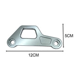 Maxbell Durable Motorcycle Tow Hook for Kawasaki ZX-6R Refitting Replacement Gray