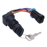 Maxbell Professional Boat Ignition Switch with Key for Mercury DTS Assembly