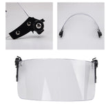 Maxbell Motorcycle Wind Shield Lens Universal Durable Face Shield for Adult