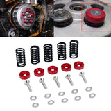 Maxbell Reinforced Clutch Spring Screw Set Motorcycle Parts for Honda Crf250L Red