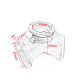 Maxbell Interface Adapter Connector Pipe Interface Accessory for Yamaha Virago