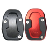 Maxbell Side Stand Enlarger Plate for Ducati Desert x Accessories High Quality Black