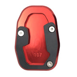 Maxbell Side Stand Enlarger Plate for Ducati Desert x Accessories High Quality Red