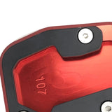 Maxbell Side Stand Enlarger Plate for Ducati Desert x Accessories High Quality Red