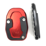Maxbell Side Stand Enlarger Plate for Ducati Desert x Accessories High Quality Red
