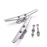 Maxbell Hardware Boat Cleat Replacement Easy to Install Malleable Steel Accessory 103.5x22.5mm