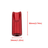Maxbell Motorcycle Highway Front Foot Pegs Direct Replaces for Honda Durable red