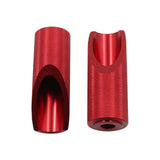 Maxbell Motorcycle Highway Front Foot Pegs Direct Replaces for Honda Durable red