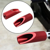 Maxbell Motorcycle Highway Front Foot Pegs Direct Replaces for Honda Durable red