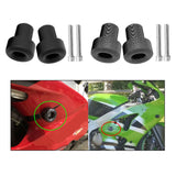 Maxbell 2x Frame Slider Crash Protector Guards for Kawasaki ZX6R ZX9R Durable Black