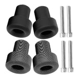 Maxbell 2x Frame Slider Crash Protector Guards for Kawasaki ZX6R ZX9R Durable Black