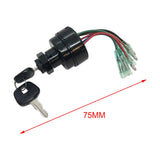 Maxbell Ignition Switch 353-76020-3 Boat Engine for Tohatsu RC5E Professional