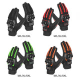 Maxbell Motorcycle Gloves Touch Screen Protection for Motocross Cycling Camping Black M