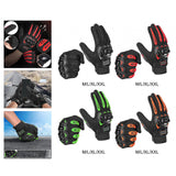 Maxbell Motorcycle Gloves Touch Screen Protection for Motocross Cycling Camping Black M