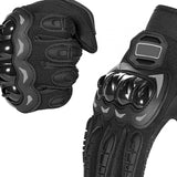 Maxbell Motorcycle Gloves Touch Screen Protection for Motocross Cycling Camping Black XL