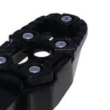 Maxbell Motorbike Footrests Pedals Durable AntiSlip Aluminum Alloy Stablize bike Black