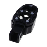 Maxbell Motorbike Footrests Pedals Durable AntiSlip Aluminum Alloy Stablize bike Black
