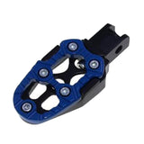 Maxbell Motorbike Footrests Pedals Durable AntiSlip Aluminum Alloy Stablize bike Blue