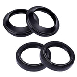 Maxbell 4Pcs Motorcycle Front Fork Dust and Oil Seal Premium Durable for Yamaha