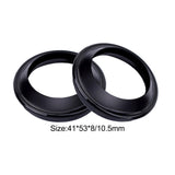 Maxbell 4Pcs Motorcycle Front Fork Dust and Oil Seal Premium Durable for Yamaha
