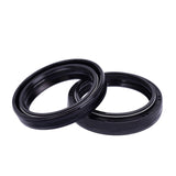 Maxbell 4Pcs Motorcycle Front Fork Dust and Oil Seal Premium Durable for Yamaha