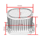 Maxbell Air Filter Reusable for Yamaha MT-07 2013-2019 XSR700 2016-2019 Replace