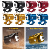 Maxbell 2x Motorcycle Auxiliary Driving Lights Spotlight for ATV Car Truck Black