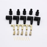 Maxbell 5 Pieces Coil Spark Plug Coil Boot Terminal Set High Performance