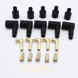 Maxbell 5 Pieces Coil Spark Plug Coil Boot Terminal Set High Performance