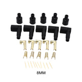 Maxbell 5 Pieces Coil Spark Plug Coil Boot Terminal Set High Performance