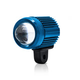 Maxbell Motorcycle LED Driving Lights with Mounting Bracket for Truck ATV UTV Blue