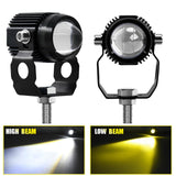 Maxbell Motorcycle LED Headlights Spotlights Convenient Installation Widely Suitable 2pcs