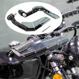 Maxbell Motorcycle Hand Guards Protector Hand Shield for 7/8" 22mm Handlebars Parts Black