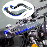 Maxbell Motorcycle Hand Guards Protector Hand Shield for 7/8" 22mm Handlebars Parts Blue