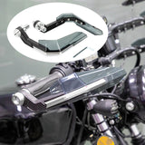 Maxbell Motorcycle Hand Guards Protector Hand Shield for 7/8" 22mm Handlebars Parts Argent