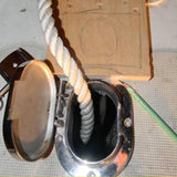 Maxbell Anchor Chain Deck Pipe Gloss Finish Highly Polished for Marines RV