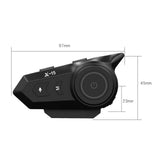Maxbell Helmet Intercom Headset IP65 Waterproof Automatic Answering Helmet Headphone Hard Mic