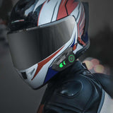 Maxbell Helmet Intercom Headset IP65 Waterproof Automatic Answering Helmet Headphone Hard Mic