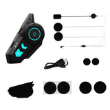 Maxbell Helmet Intercom Headset IP65 Waterproof Automatic Answering Helmet Headphone Hard Mic
