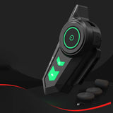 Maxbell Helmet Intercom Headset IP65 Waterproof Automatic Answering Helmet Headphone Hard Mic