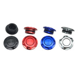 Maxbell 2x Engine Oil Filler Cap Transmission Tank Cover for Yamaha MT-03 MT-25 Black
