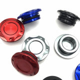 Maxbell 2x Engine Oil Filler Cap Transmission Tank Cover for Yamaha MT-03 MT-25 Black
