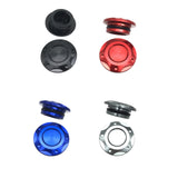 Maxbell 2x Engine Oil Filler Cap Transmission Tank Cover for Yamaha MT-03 MT-25 Black