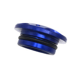 Maxbell 2x Engine Oil Filler Cap Transmission Tank Cover for Yamaha MT-03 MT-25 Blue