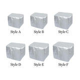 Maxbell Boat Motor Covers Waterproof Dustproof Oxford Fabric Argent Engine Protector 15HP