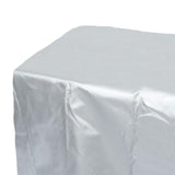 Maxbell Boat Motor Covers Waterproof Dustproof Oxford Fabric Argent Engine Protector 15-30HP